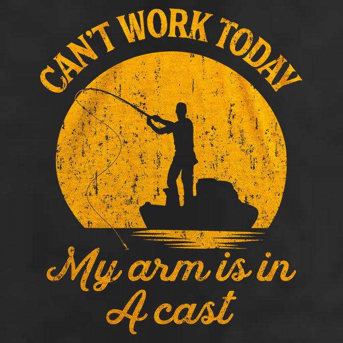 Can't Work Today My Arm Is In A Cast Knit Cap Winter Beanie