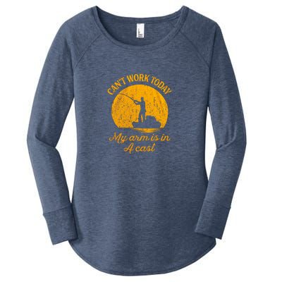 Can't Work Today My Arm Is In A Cast Women's Perfect Tri Tunic Long Sleeve Shirt