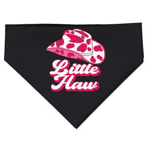 Country Western Theme Sorority Reveal Little Haw Cow Hat USA-Made Doggie Bandana