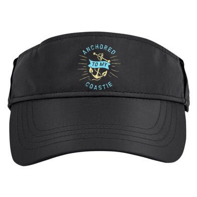 Coastie Wife Us Coast Guard Uscg Anchored To Adult Drive Performance Visor