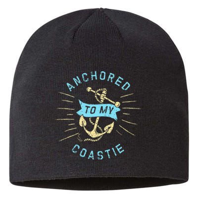 Coastie Wife Us Coast Guard Uscg Anchored To Sustainable Beanie