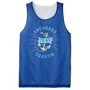 Coastie Wife Us Coast Guard Uscg Meaningful Gift Anchored To Gift Mesh Reversible Basketball Jersey Tank