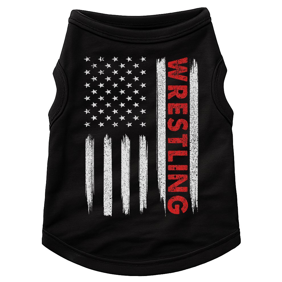 Cool Wrestling Usa Design For Women Wrestling Coach Doggie Tank