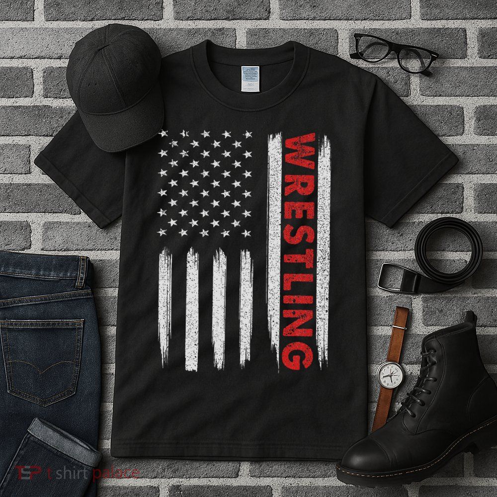 Cool Wrestling Usa Design For Women Wrestling Coach Tall T-Shirt