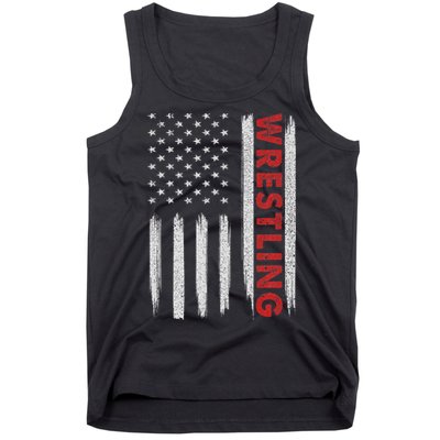 Cool Wrestling Usa Design For Women Wrestling Coach Tank Top