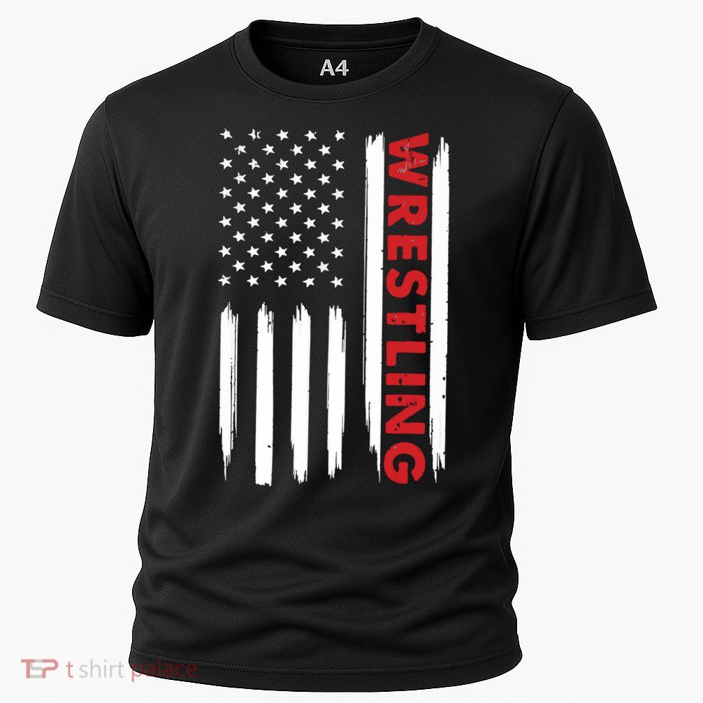 Cool Wrestling USA Design For Wrestling Coach Performance Shirt
