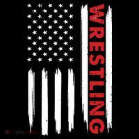 Cool Wrestling USA Design For Wrestling Coach T-Shirt