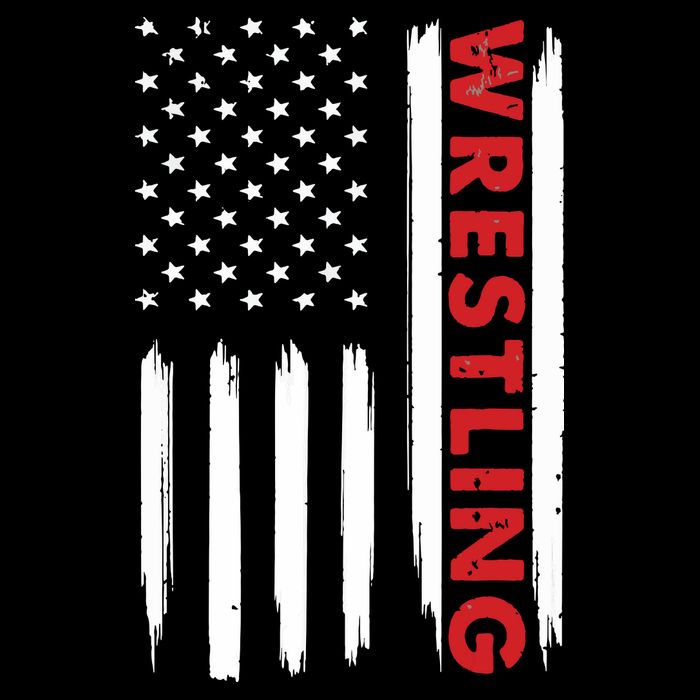 Cool Wrestling USA Design For Wrestling Coach Zip Tote Bag