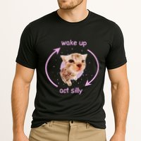 Cats Wake Up Act Silly Cat Meme Certified Freak Funny Cooling Performance Crew T-Shirt