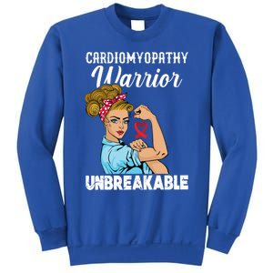 Cardiomyopathy Warrior Unbreakable Gift Sweatshirt