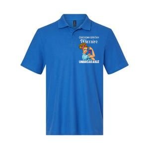 Cardiomyopathy Warrior Unbreakable Gift Softstyle Adult Sport Polo