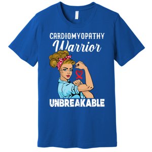 Cardiomyopathy Warrior Unbreakable Gift Premium T-Shirt