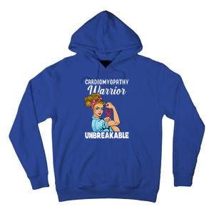 Cardiomyopathy Warrior Unbreakable Gift Tall Hoodie