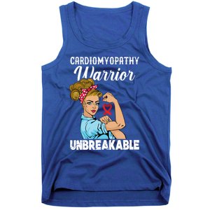 Cardiomyopathy Warrior Unbreakable Gift Tank Top