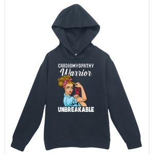 Cardiomyopathy Warrior Unbreakable Gift Urban Pullover Hoodie