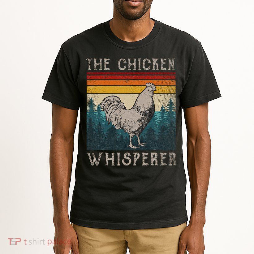Chicken Whisperer Vintage Retro Chicken Farmer Tall T-Shirt