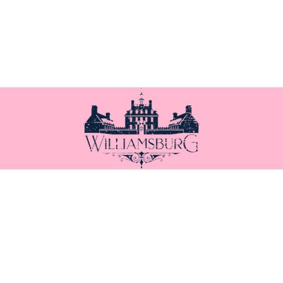 Colonial Williamsburg Virginia Vintage Distressed Style Bumper Sticker