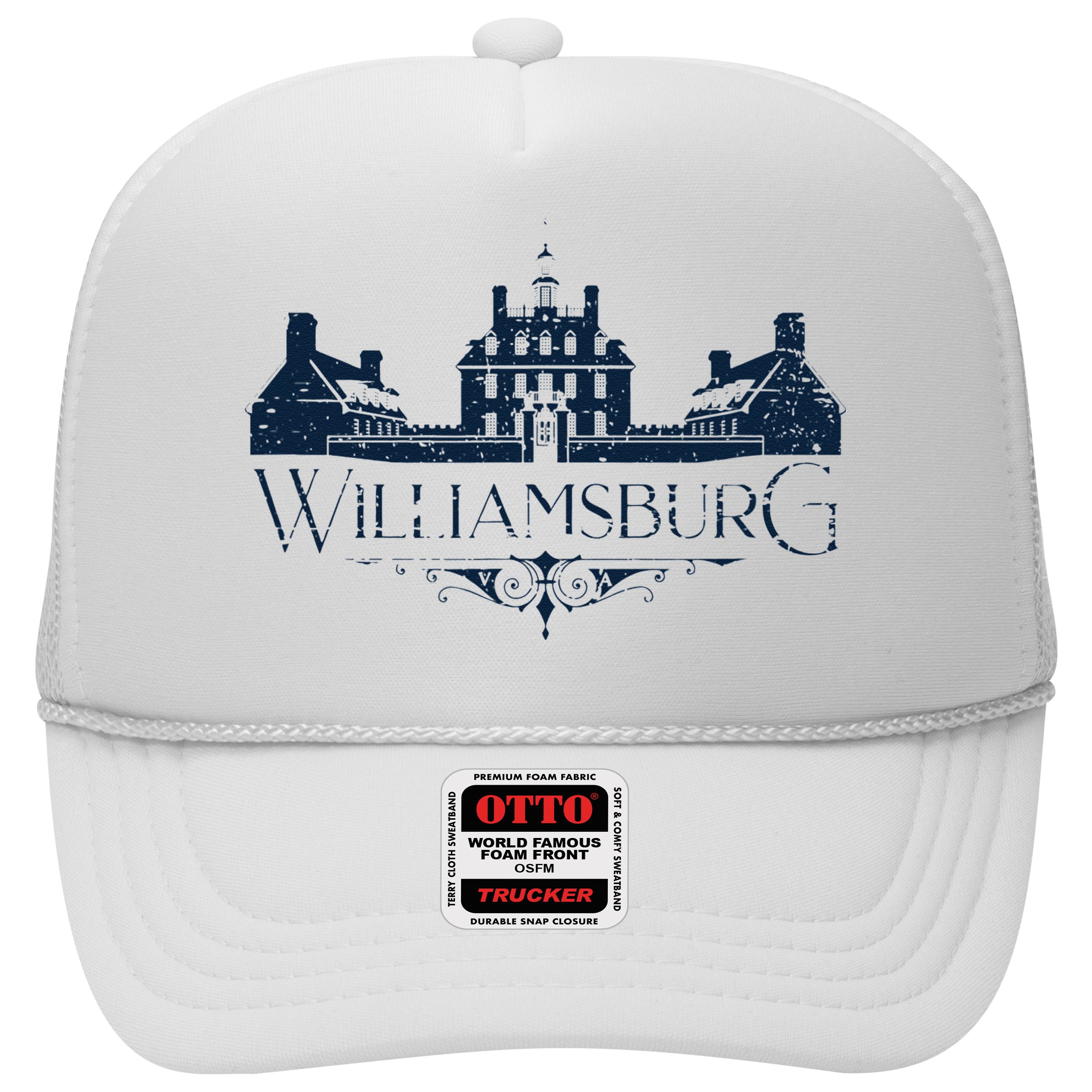 Colonial Williamsburg Virginia Vintage Distressed Style Hat