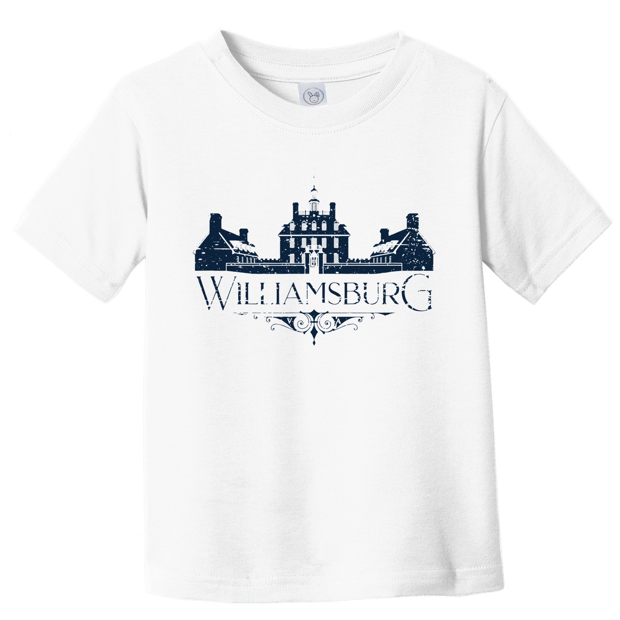 Colonial Williamsburg Virginia Vintage Distressed Style Toddler T-Shirt