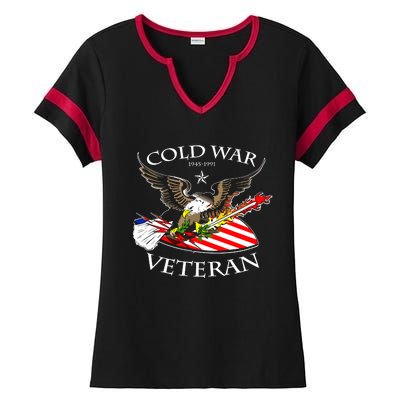 Cold War Veteran Ladies Halftime Notch Neck Tee