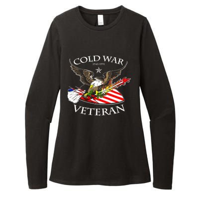 Cold War Veteran Womens CVC Long Sleeve Shirt