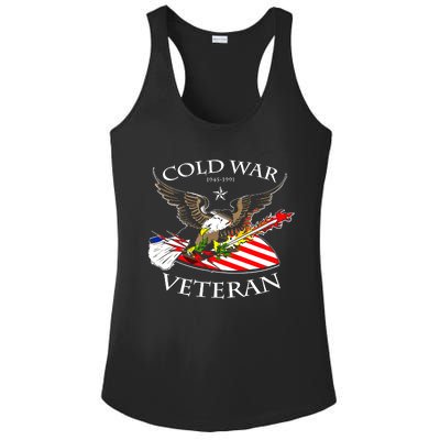 Cold War Veteran Ladies PosiCharge Competitor Racerback Tank