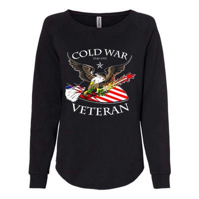 Cold War Veteran Womens California Wash Sweatshirt