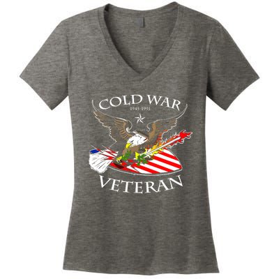 Cold War Veteran Women's V-Neck T-Shirt