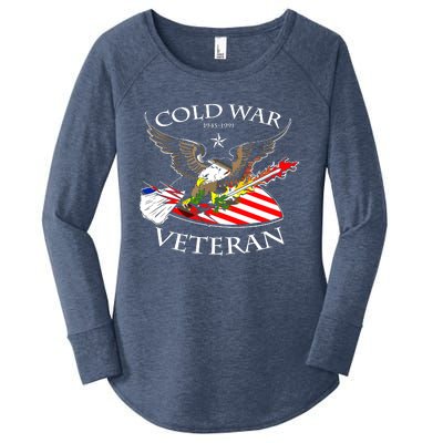 Cold War Veteran Women's Perfect Tri Tunic Long Sleeve Shirt