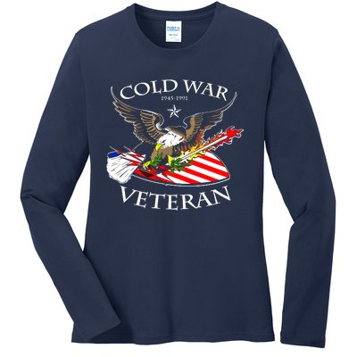 Cold War Veteran Ladies Long Sleeve Shirt