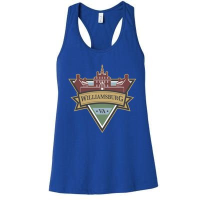 Colonial Williamsburg Va 1632 Cute Gift Women's Racerback Tank