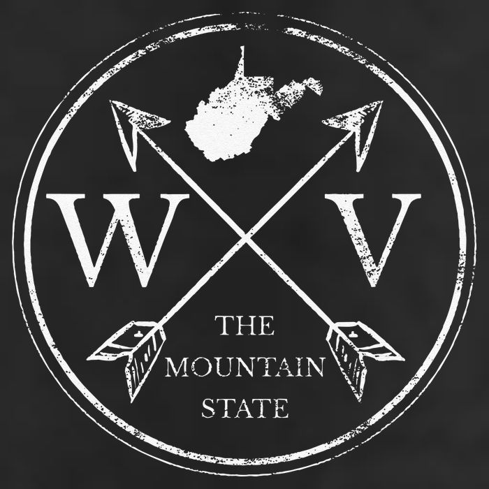 Cute West Virginia WV The Mountain State Beanie