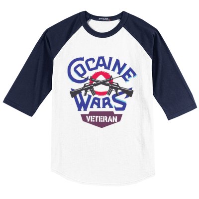 Cocaine Wars Veteran Baseball Sleeve Shirt