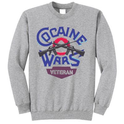 Cocaine Wars Veteran Tall Sweatshirt