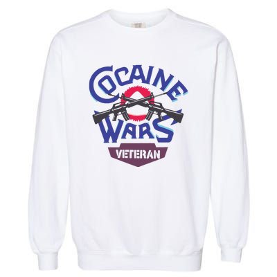 Cocaine Wars Veteran Garment-Dyed Sweatshirt