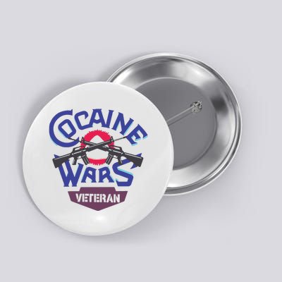 Cocaine Wars Veteran Button