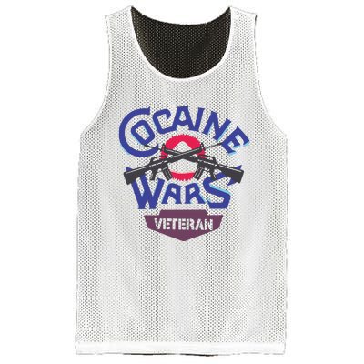 Cocaine Wars Veteran Mesh Reversible Basketball Jersey Tank