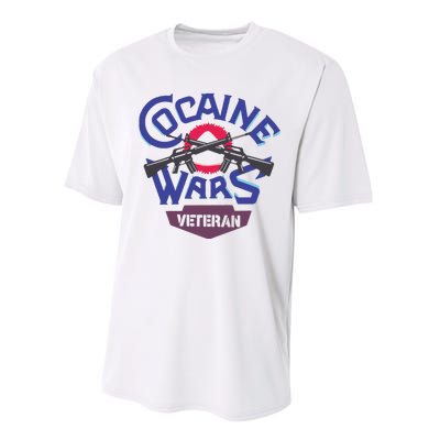 Cocaine Wars Veteran Performance Sprint T-Shirt