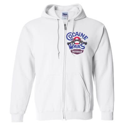 Cocaine Wars Veteran Full Zip Hoodie