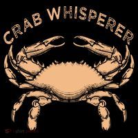 Crab Whisperer Vintage Crabbing Hunting Fishing Crabs T-Shirt