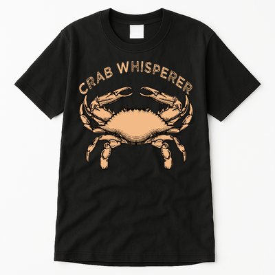 Crab Whisperer Vintage Crabbing Hunting Fishing Crabs Tall T-Shirt