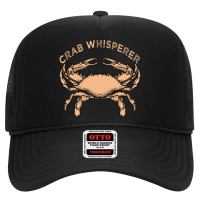 Crab Whisperer Vintage Crabbing Hunting Fishing Crabs Trucker Hat