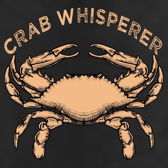 Crab Whisperer Vintage Crabbing Hunting Fishing Crabs Golf Towel