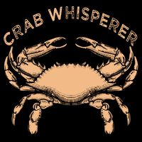 Crab Whisperer Vintage Crabbing Hunting Fishing Crabs Toddler T-Shirt