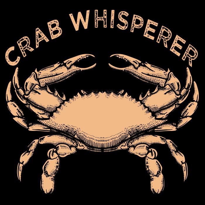 Crab Whisperer Vintage Crabbing Hunting Fishing Crabs Toddler T-Shirt