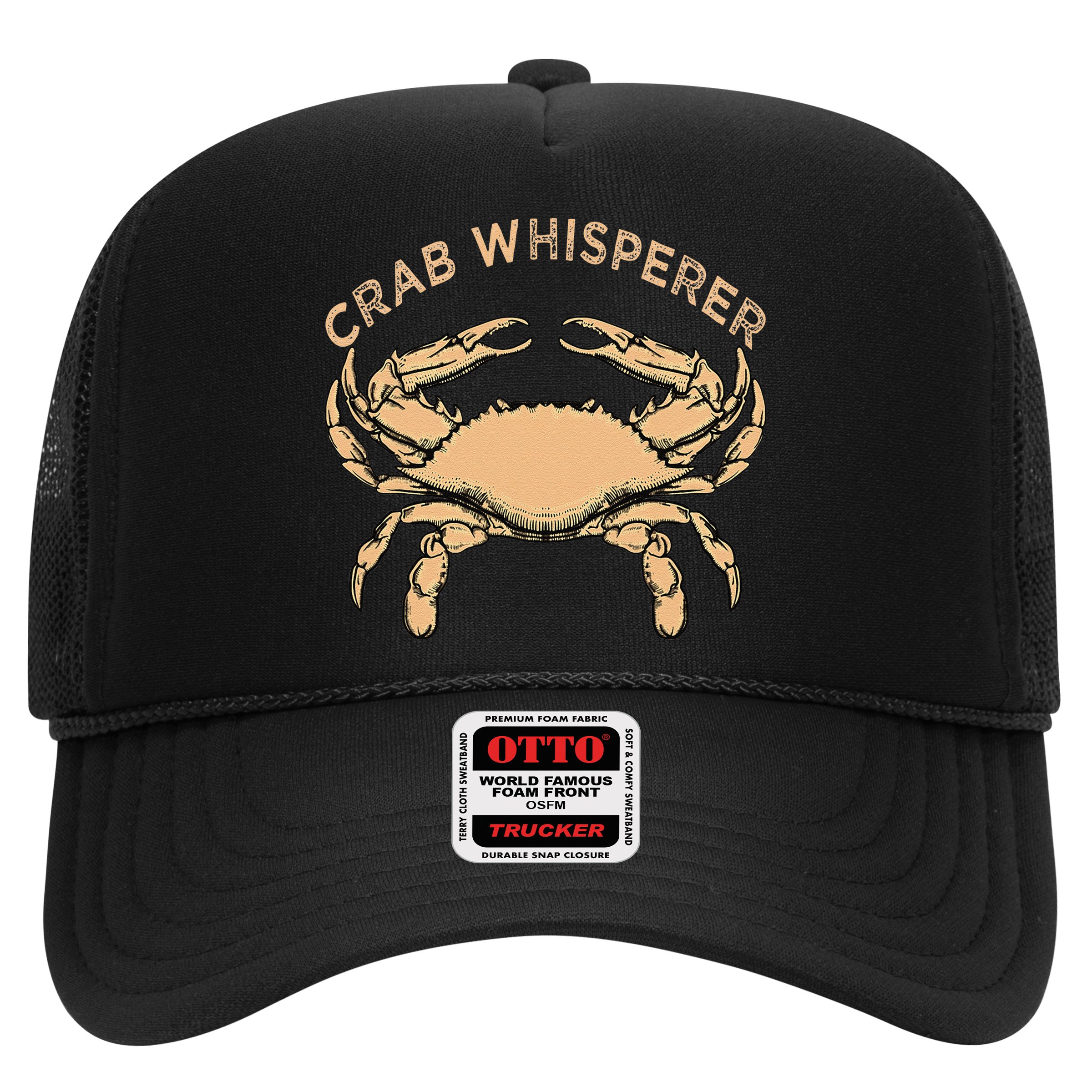 Crab Whisperer Vintage Crabbing Hunting Fishing Crabs Hat