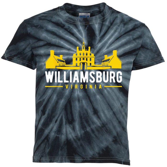 Colonial Williamsburg Virginia Design Kids Tie-Dye T-Shirt