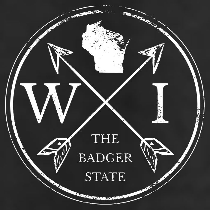 Cute Wisconsin Wi The Badger State Map Wisconsin Tumbler