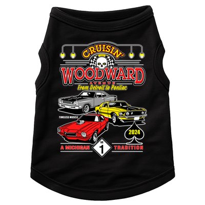 Crusin Woodward Woodward Ave Detroit To Pontiac A Michigan Tradition 2024 Doggie Tank