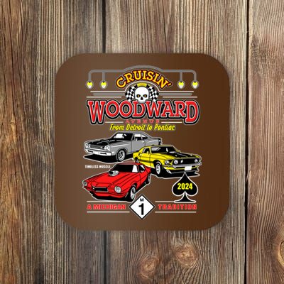 Crusin Woodward Woodward Ave Detroit To Pontiac A Michigan Tradition 2024 Coaster